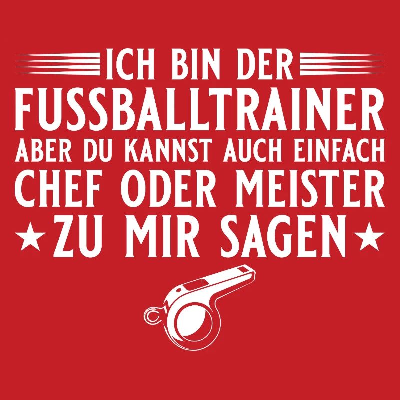 Fußballtrainer Chef oder Meister