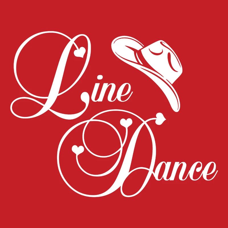 Line Dance Script Logo