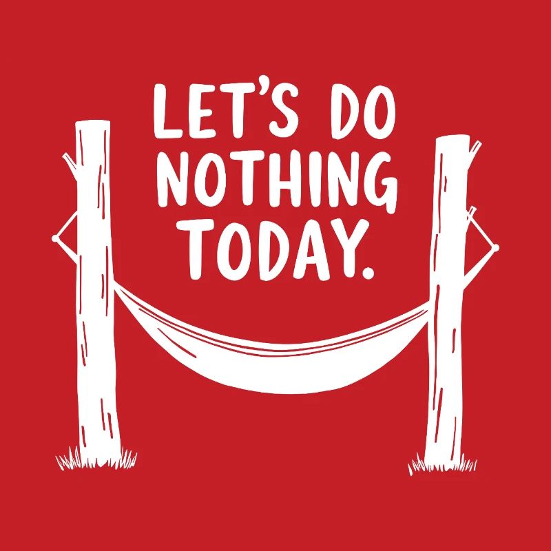 Let's do nothing today Hammock Relaxation