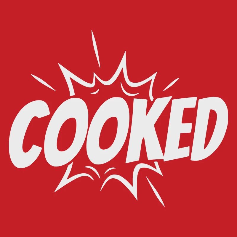 Cooked Explosive Comic Style