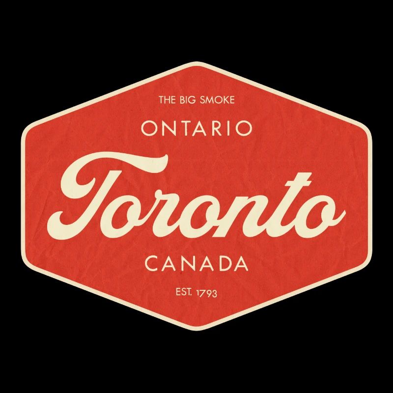 Panneau rétro de Toronto