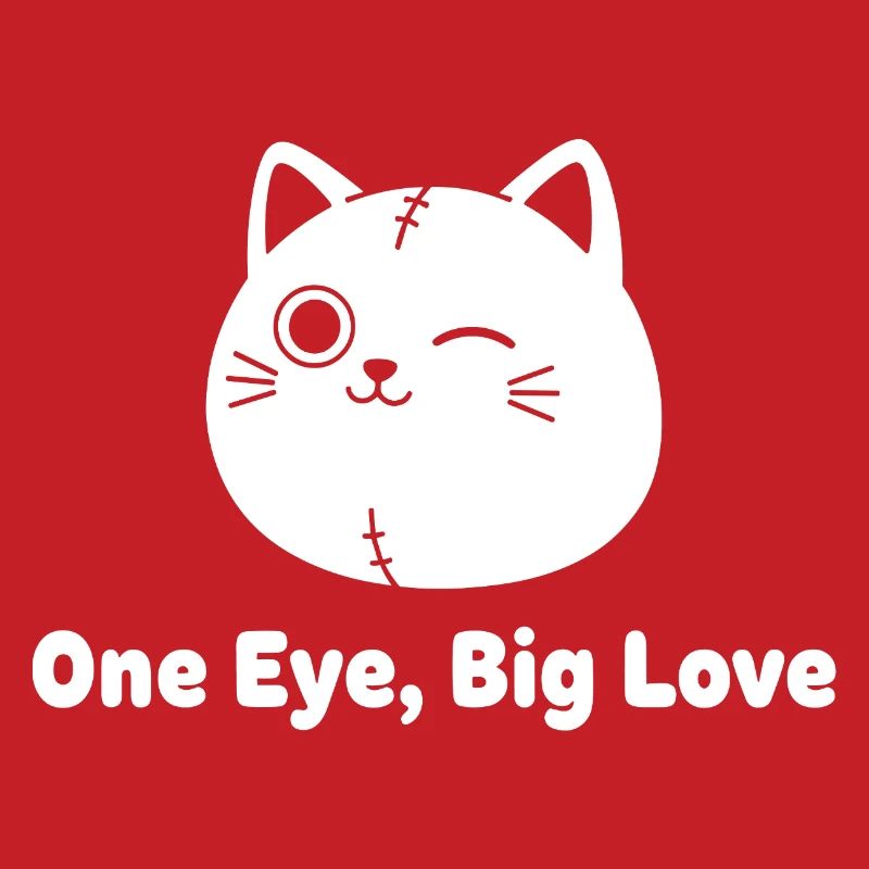 Chat Mouillé Patchwork Love
