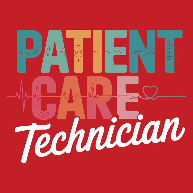 Conception de technicien en soins aux patients