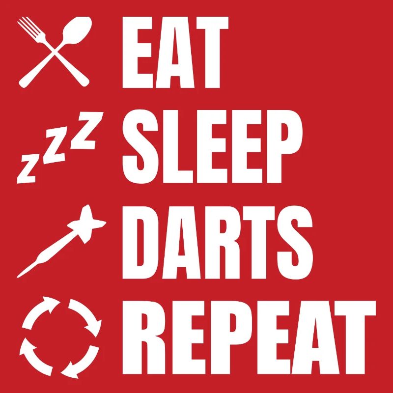Eating, sleeping, repeating darts