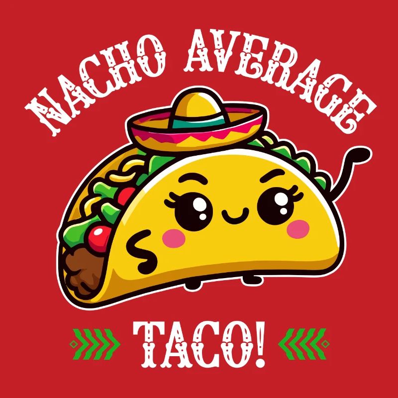 Nacho Average Taco – Fun Taco Design