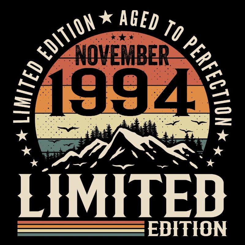 November 1994 Einzigartiger Retro-Geburtstag