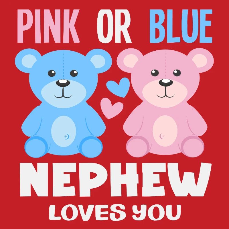 Pink Oder Blau Neffe Liebt Dich