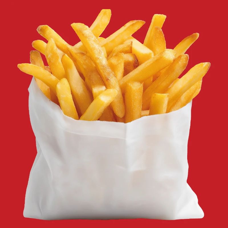 Frites Sac de restauration rapide