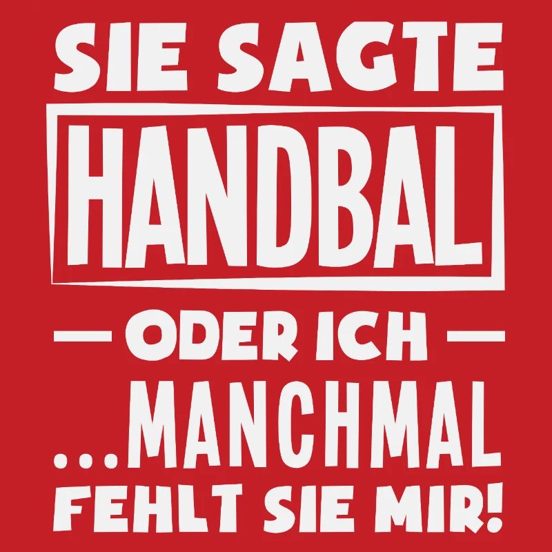Handball oder ich – manchmal fehlt sie