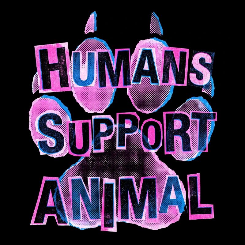 Patte de propriétaire d’animal