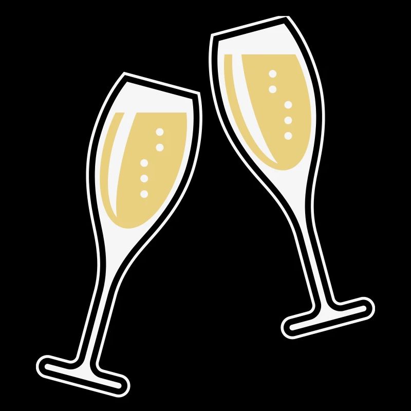 2 Sektgläser (Sekt / Oval / Zu / 3C)