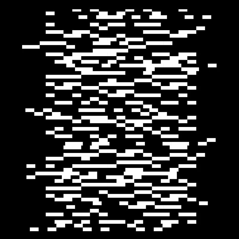 Glitch Waveframes Grille de nuit