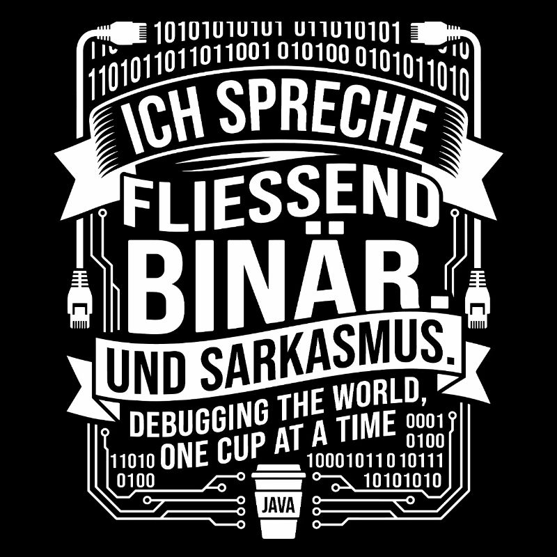 Sarcasme binaire du café codant