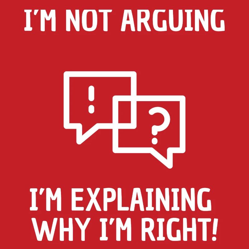 I explain why I'm right
