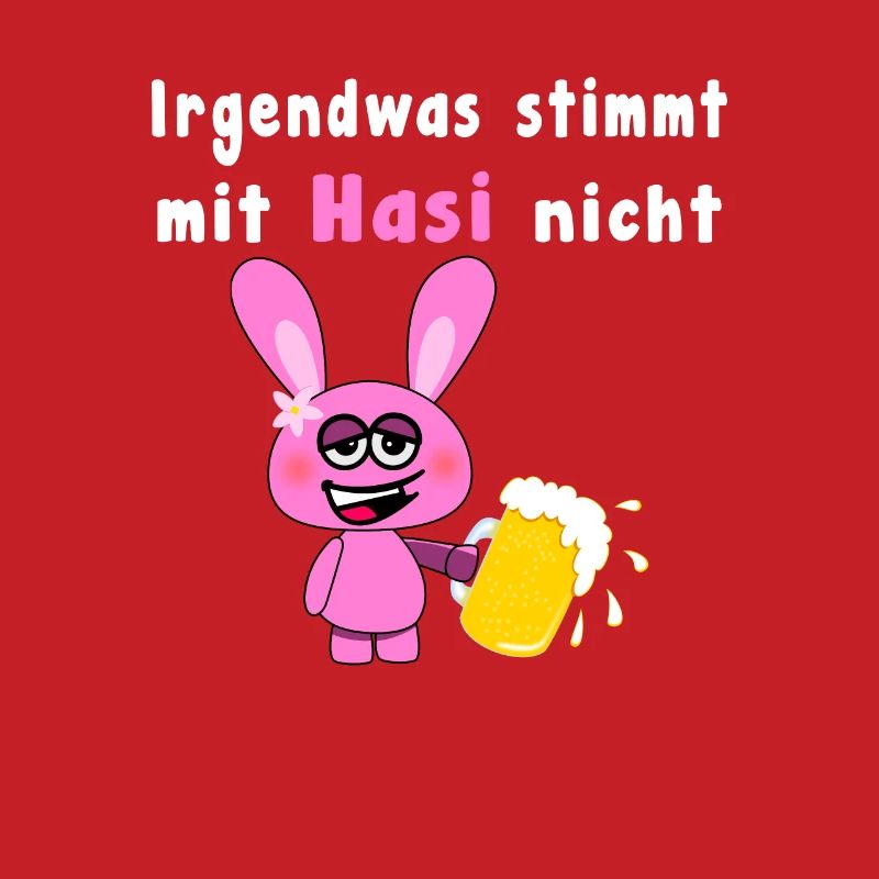 Something Is Wrong With Hasi Pink Drunken Rabbit