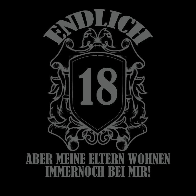 Endlich 18 Gebuststag Spruch