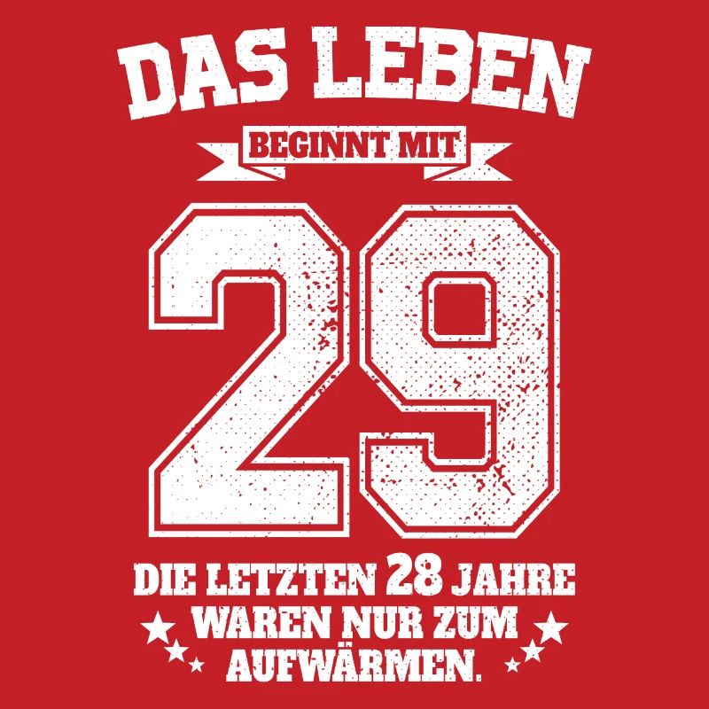 29. Geburtstag Geschenk Das Leben Beginnt Mit 29