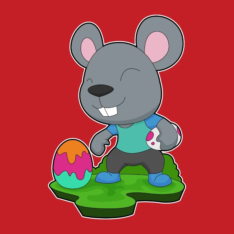 Mouse Easter Easter Egg