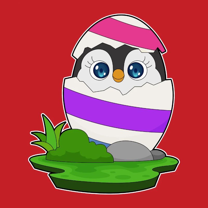 Penguin Easter Easter Egg