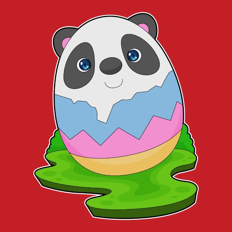 Panda Easter Easter Egg
