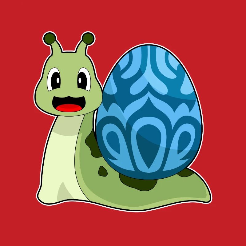 Snail Easter Easter Egg
