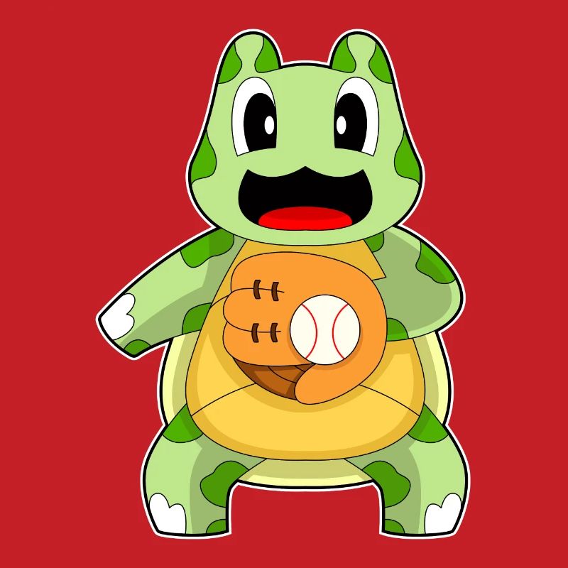 Turtle Baseball Baseball Bat