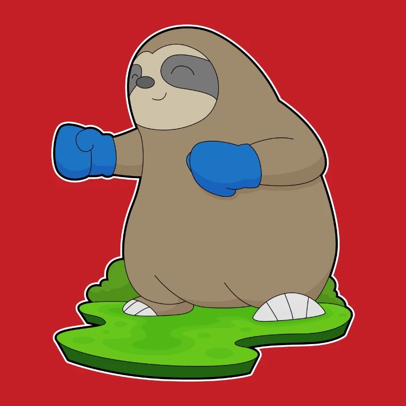 Sloth Boxer Gants de boxe Boxe