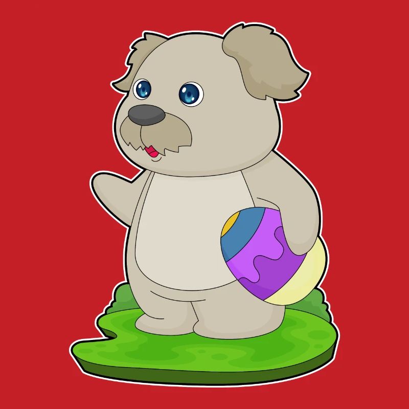 Dog Easter Easter Egg