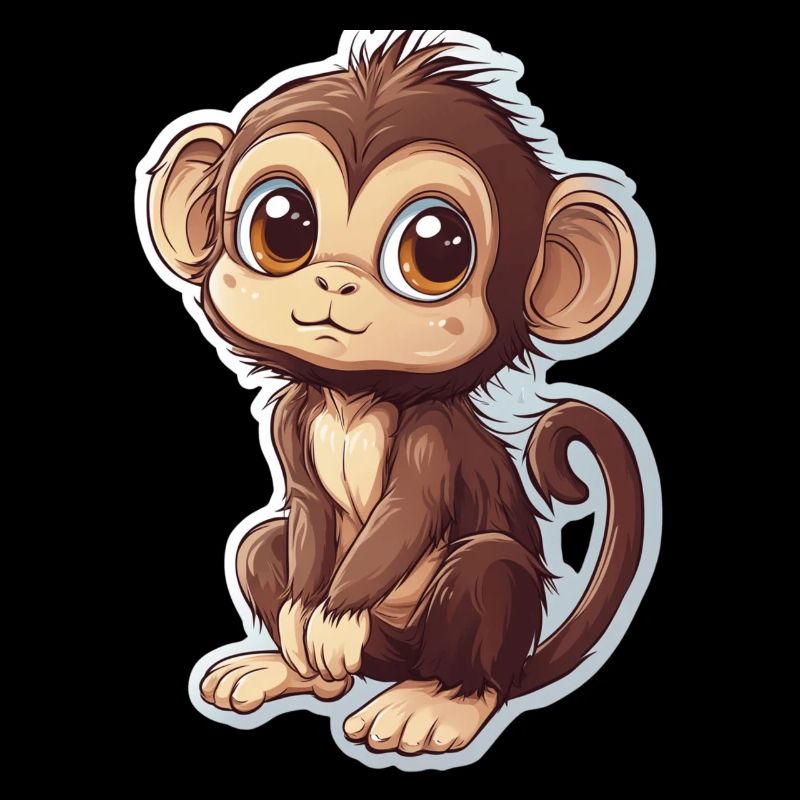 Monkey Cute Monkey Gift for Monkey Fans