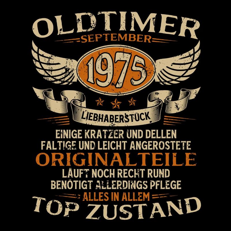 50. Geburtstag Geschenk Oldtimer September 1975