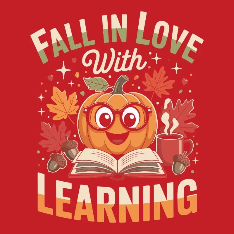 Fall In Love With Teaching Fall Teacher