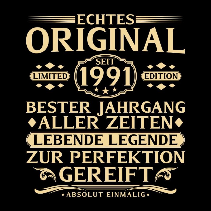 35. Geburtstag Echtes Original seit 1991