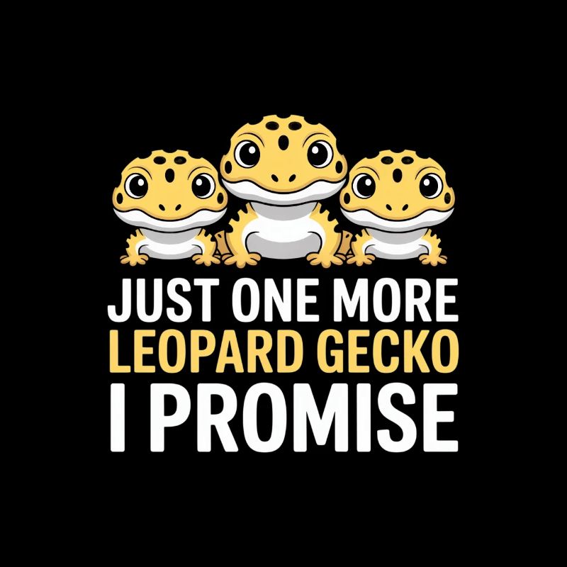 Leopardgekko-Trio Versprechen