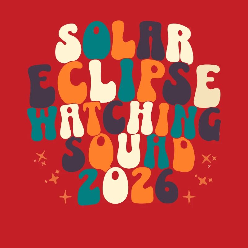 Solar Eclipse Watching Squad 2026