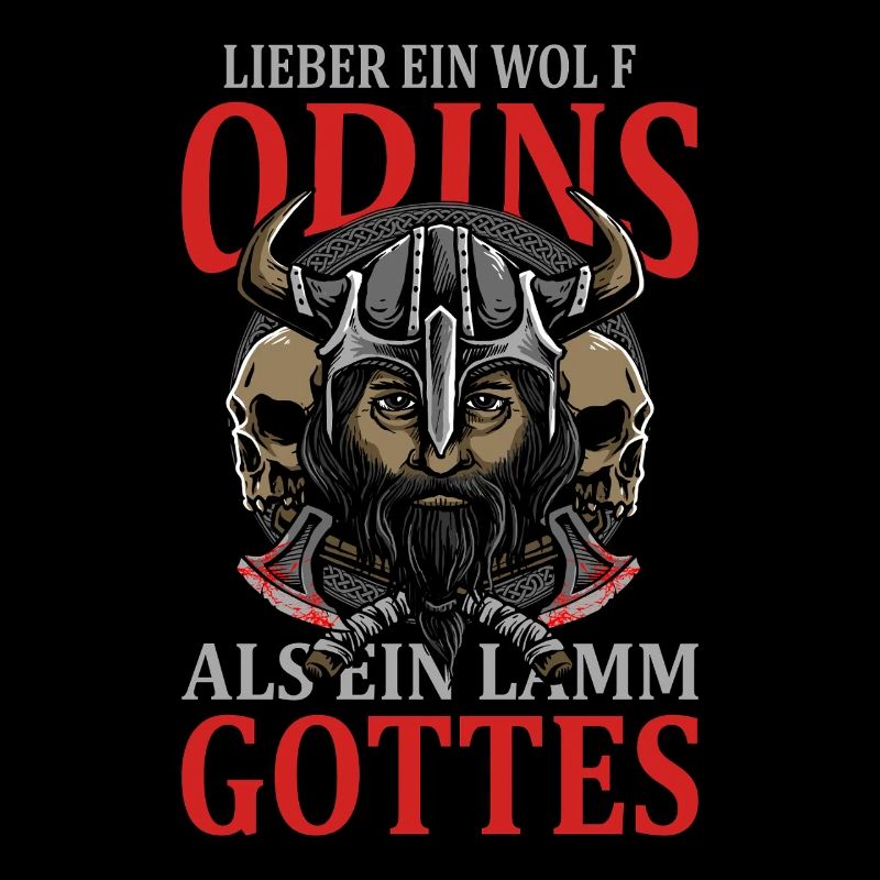Lieber Ein Wolf Odins Als Ein Lamm Gottes Wikinger
