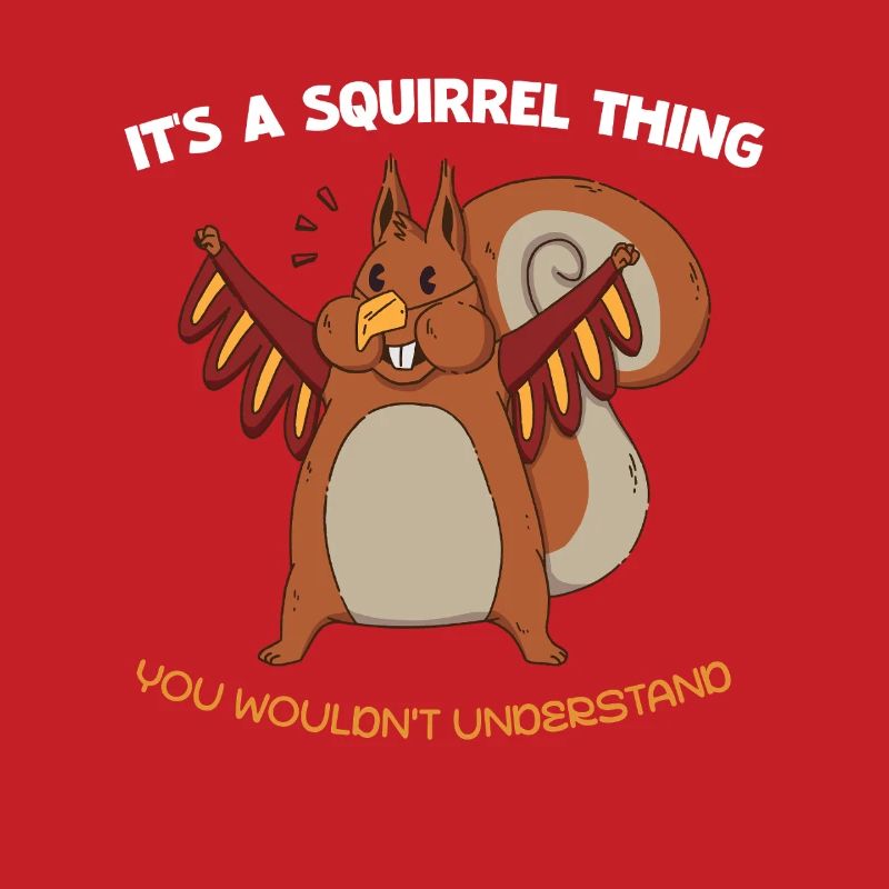 Winged Squirrel Saying