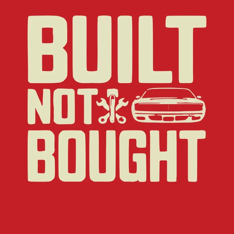 Built Not Bought Screwdriver Statement