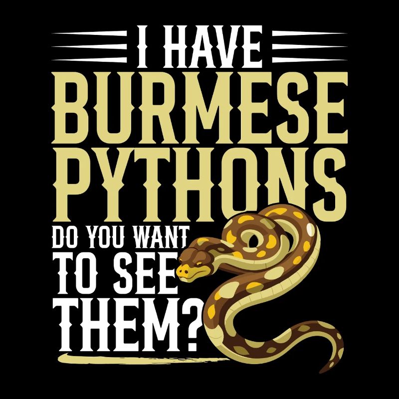Burmesische Python HDE Schlangen-Stofftier-Reptil