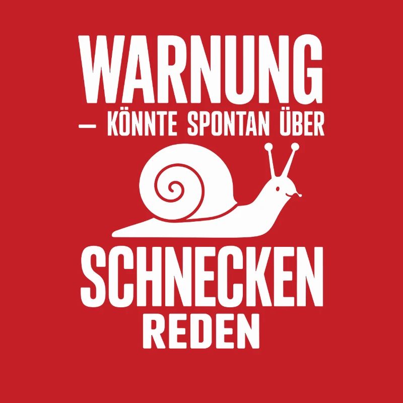 Warning could spontaneously talk about snails