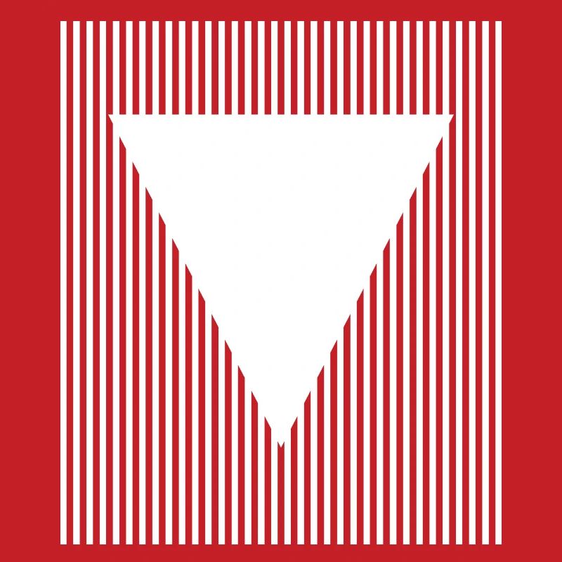 triangle and lines geometric design