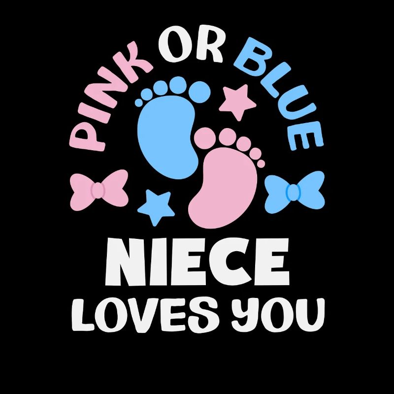 Pink Oder Blau Nichte Liebt Dich Gender Reveal