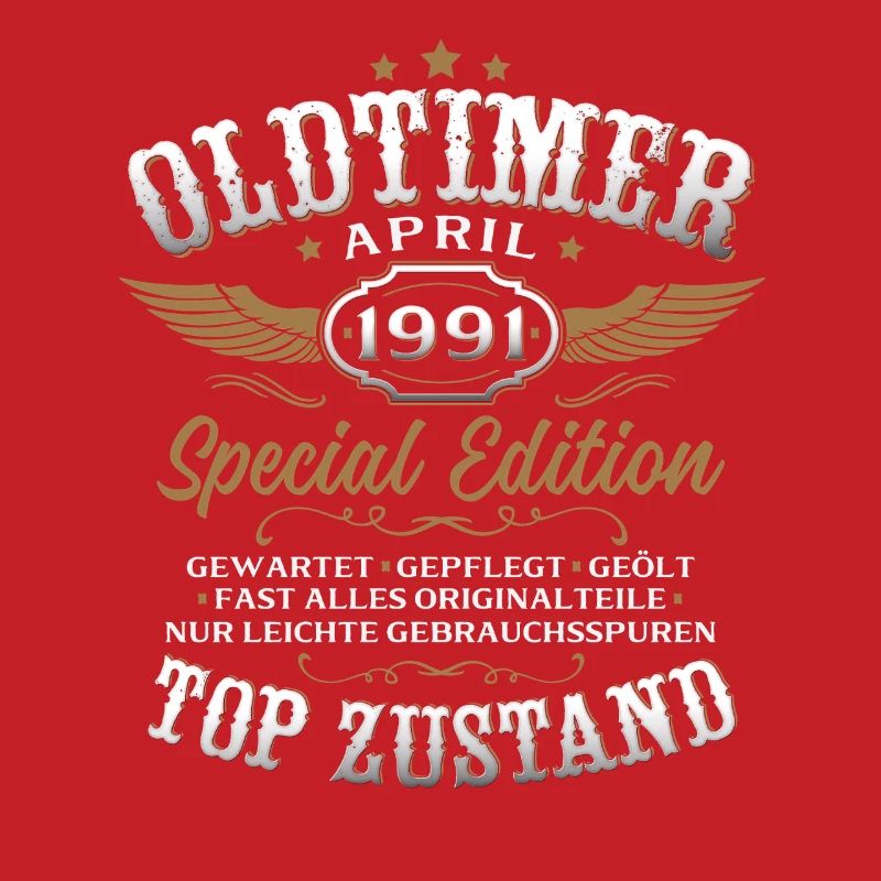 35. Geburtstag Geschenk Mann Oldtimer April 1991