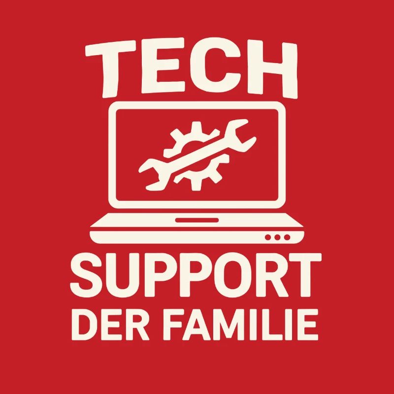  Tech Support Der Familie Computerheld IT Nerd