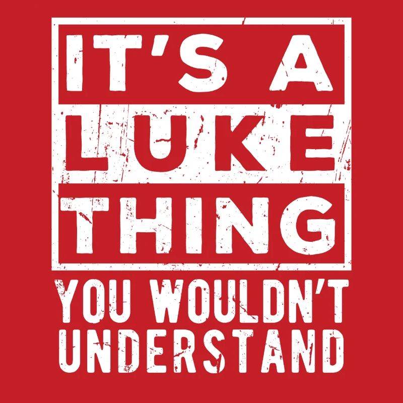 C’est une chose de Luke que tu ne comprendrais pas