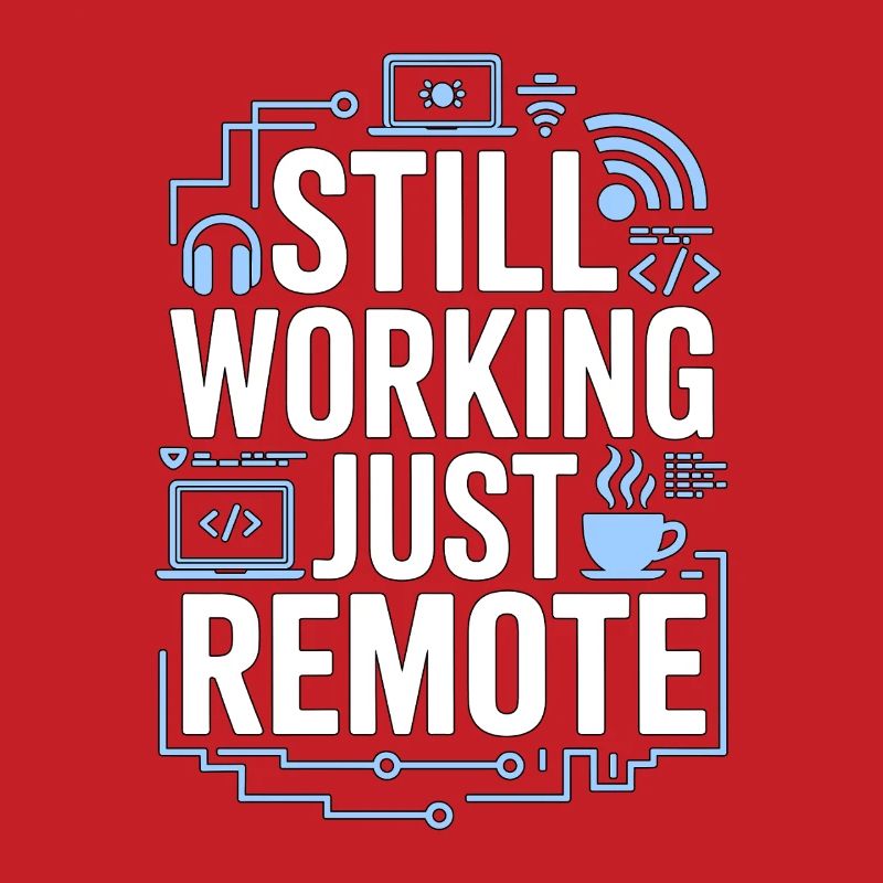 Remote Developer Still Working Remote Tech Worker