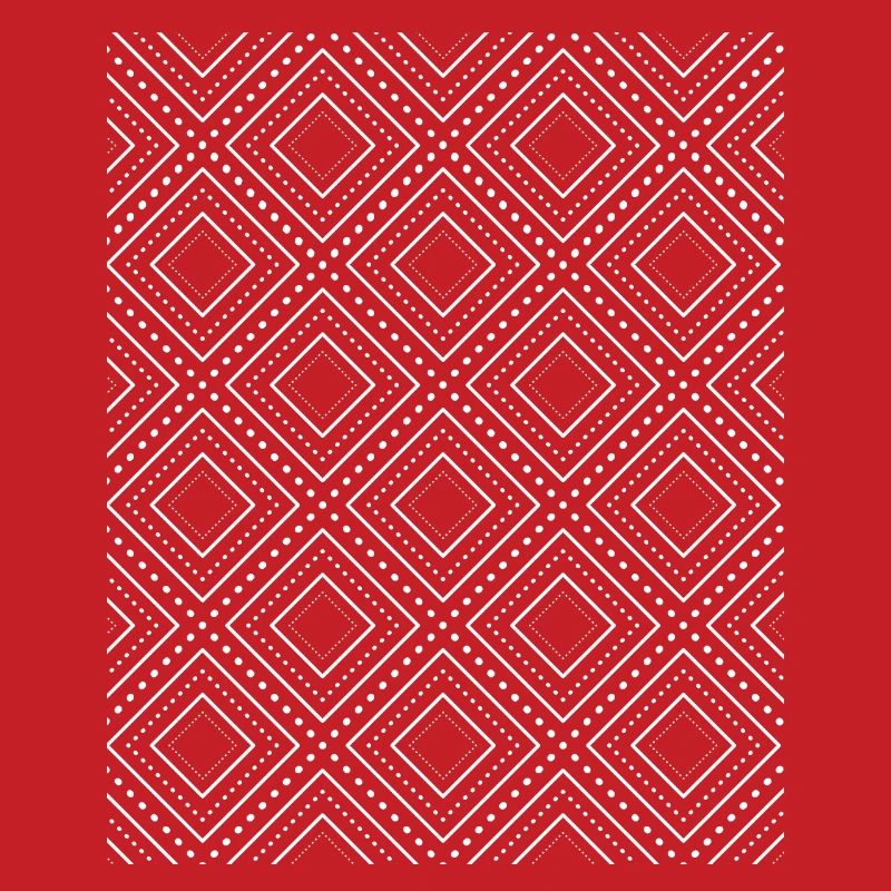 White check pattern - Kook Art