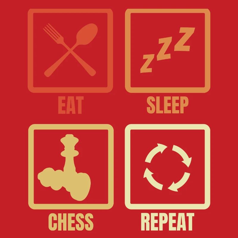 Manger dormir échecs répéter