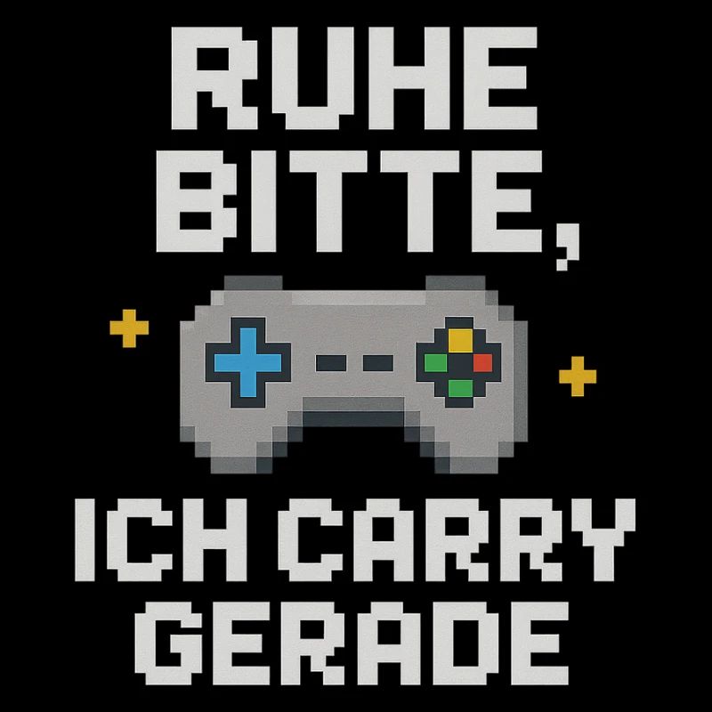 Ruhe Bitte Pixel Controller Grafik