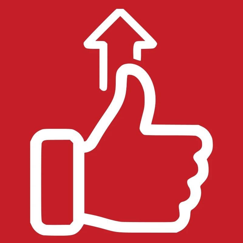 Status Up Hand Icon Level Up Vector