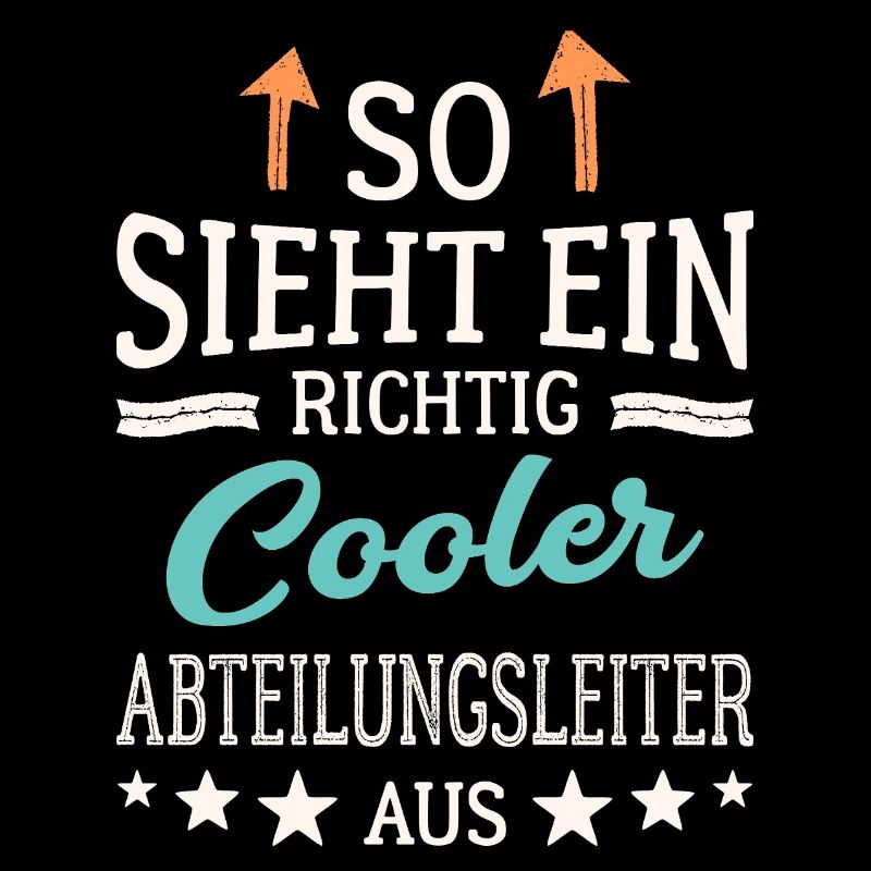 So sieht ein richtig cooler Abteilungsleiter aus